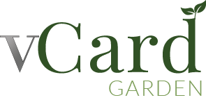 vCard Garden